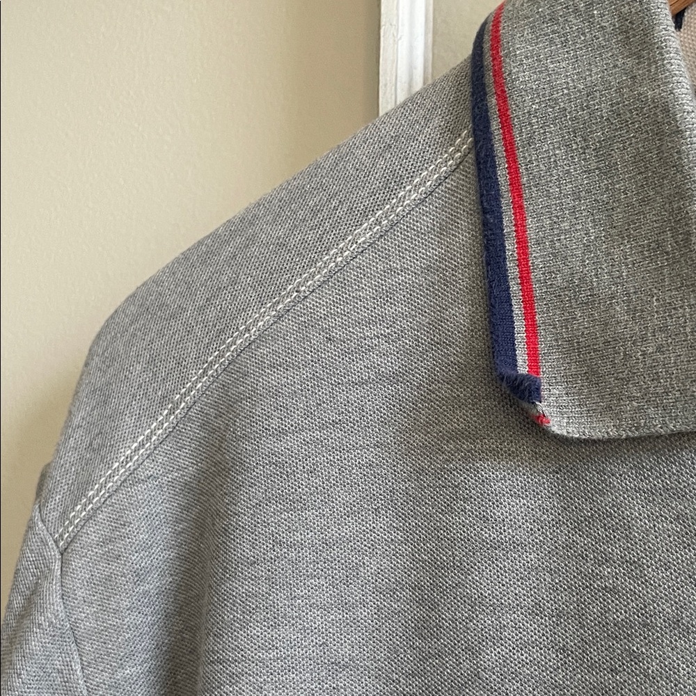 Tommy Bahama Gray Polo with Embroidered Logo - Picture 6 of 10